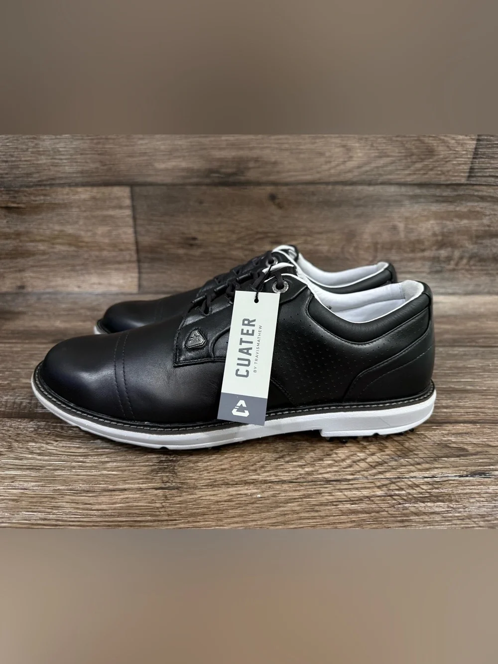 Travis Mathew Cuater The Legend 4MR214 Black Golf Shoes Men's Size 11.5‎